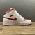 TÊNIS NIKE AIR JORDAN 1 MID WHITE, RED