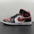 TÊNIS NIKE AIR JORDAN 1 MID WHITE ,BLACK - Dverse Store