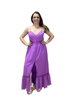 Vestido Feminino em Laise com Alça Regulável com Forro Catarina - BFF