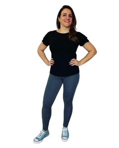 Calça Legging Feminina Plus Size Supplex Flanelado Tecido Grosso não fica transparente - FBP na internet