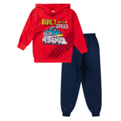 Conjunto de Moletom Infantil Menino com Capuz - BFI - comprar online