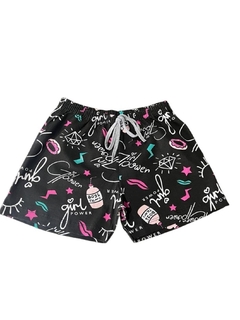 Kit 3 Shorts Infantil Menina em Malha - BFI - Schin Modas