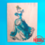 Quadro Cinderela Princesa Disney Aquarela