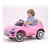 Carro Elétrico Infantil Rosa 12v - Biemme - comprar online