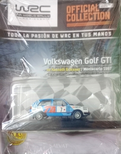 WRC Rally Colección Volkswagen Golf GTI Montecarlo 1987 Número 43 - comprar online