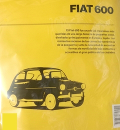 Fiat 600 Amarillo Escala 1:43 Autos Clásicos de Colección Clarín - tienda online