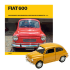 Fiat 600 Amarillo Escala 1:43 Autos Clásicos de Colección Clarín