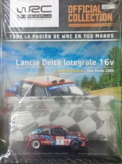 Coche Rally Lancia Delta Integrale Número 47 Escala 1:43 Salvat - comprar online