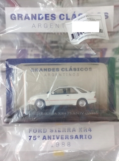 Grandes Clásicos Argentinos Ford Sierra XR4 75 Aniversario 1988 - comprar online