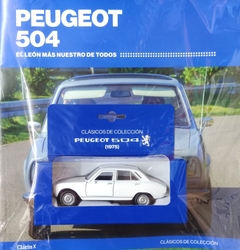 Clásicos de Colección Peugeot 504 (1975) Número 1 Escala 1:43 Clarín - comprar online