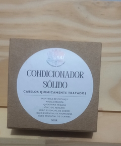 Condicionador sólido cabelos com quimica