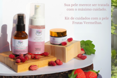 Skincare kit completo Regenerador frutas vermelhas