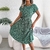 Florir com Estilo: Descubra o Encanto do Vestido Longo Ficusrong com Detalhes Plissados e Estampas Florais - Sua Expressão de Moda para Primavera e Verão!"