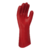 Guantes PVC 35cm Rojo | Liviano Talle 10 y 11 | (GP106)