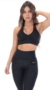 Cropped Fitness com bolso