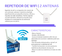 Repetidor wifi best sale kanji net