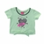 Blusa cropped infantil menina Kely&Kety - Tamanho 04