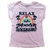 Blusa Juvenil Menina Estampada Young Class Infanto