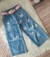 Calça jeans infantil Wide Leg na internet