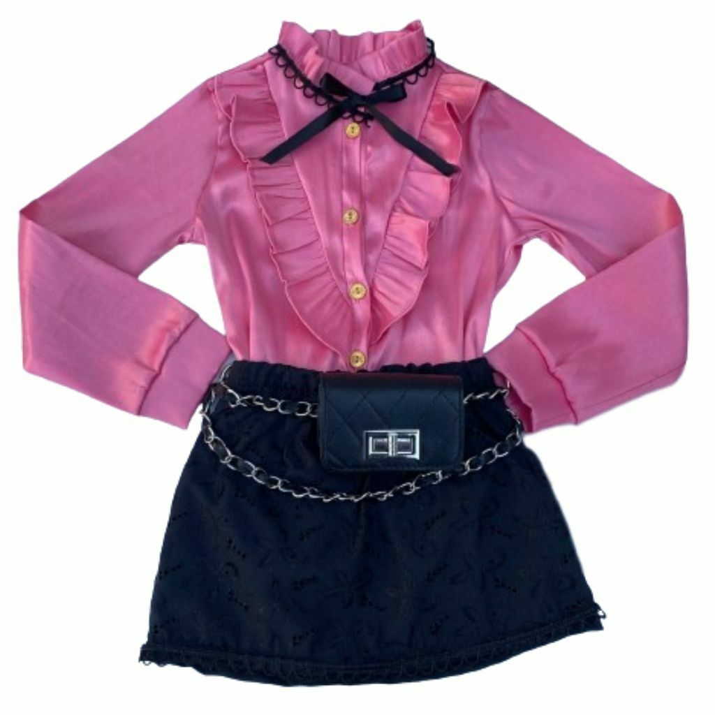 Conjunto Infantil Menina Luxo Blogueirinha