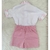 Conjunto Infantil Menina Blogueirinha Luxo Festas - Loja Online Fashion