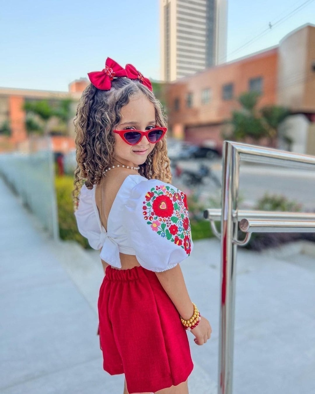 Roupa Infantil Feminina Moda Festas Conjunto Blogueirinha