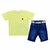 Conjunto Infantil Menino: Camisa+Bermuda jeans