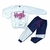 Conjunto Moletom Infantil Menina Viston REF 3133