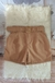 Short feminino em alfaiataria com cinto