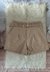 Short feminino em alfaiataria cinto pequeno - loja online