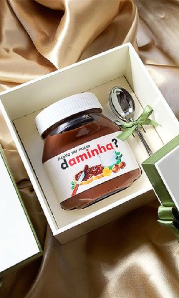 Nutella com Rótulo Personalizado