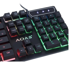 AoAs - Kit Teclado e Mouse Gamer M-300 - comprar online