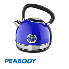 PAVA ELECTRICA PEABODY PE-KV8214AZ C/RELOJ REINA DE LA NOCHE AZUL