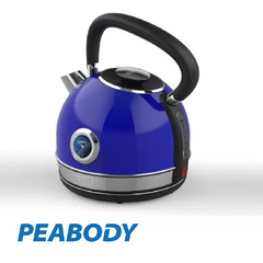 PAVA ELECTRICA PEABODY PE-KV8214AZ C/RELOJ REINA DE LA NOCHE AZUL en internet