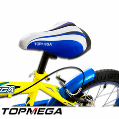 BICICLETA TOP MEGA CROSSBOY ROD.12 AMARILLO /AZUL en internet