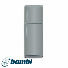 HELADERA BAMBI 2F-1800PA 364 LTS PLATA