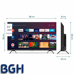 TELEVISOR BGH SMART 43 B4322FS5A - comprar online