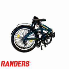 BICICLETA RANDERS PLEGABLE R20-7VEL.NEGRO BKE-720-A - comprar online