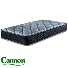 COLCHON RESORTE CANNON DORAL 190X100 MATELASSE JACKARD