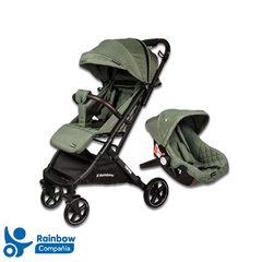 COCHE DE BEBE RAINBOW TRAVEL SYSTEM 1605 TAYRA C/HUEVITO