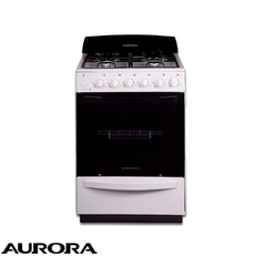 COCINA AURORA ARGENTA 2/3/4 BLANCA/NEGRA - comprar online