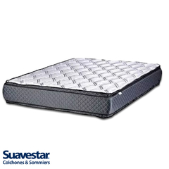 COLCHON ESPUMA SUAVESTAR CENTURIA PRO PILLOW TOP 190X140X27