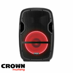 PARLANTE CROWN MUSTANG CMA15BT USB BAFLE POTENCIADO 15"