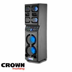 PARLANTE CROWNMUSTANG SBL-6500BT CAJA AMP. 2X6.5