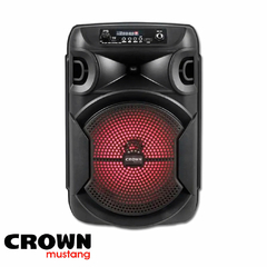 PARLANTE CROWN MUSTANG DJS-820BT USB/BT 2X8"