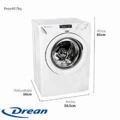 LAVARROPAS DREAN NEXT 6.06 ECO 6KG 600RPM - comprar online