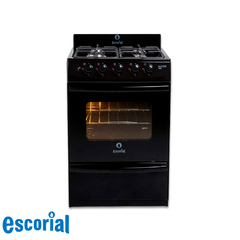 COCINA ESCORIAL MASTER STYLE MULTIGAS NEGRA