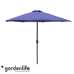 SOMBRILLA GARDEN LIFE T7940003/4/5 3MT C/MANIVELA COLOR