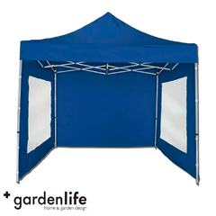 GAZEBO GARDEN LIFE PLEGABLE T799002/3 3X3 C/PAREDES COLOR