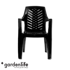 SILLON GARDEN LIFE MARBELLA F880001 NEGRO